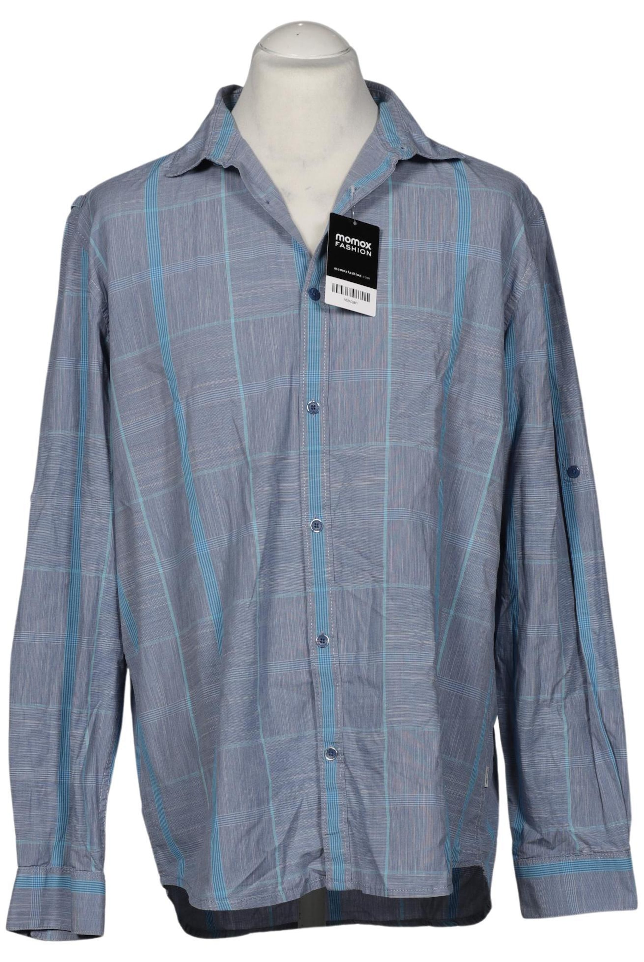 Calvin Klein Hemd L in Blau: Vorderseite