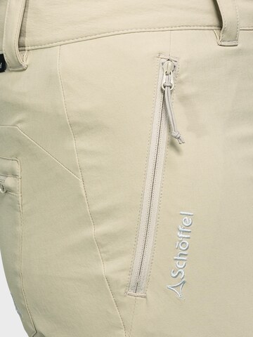 Schöffel Regular Outdoor trousers 'Caracas 2' in Beige