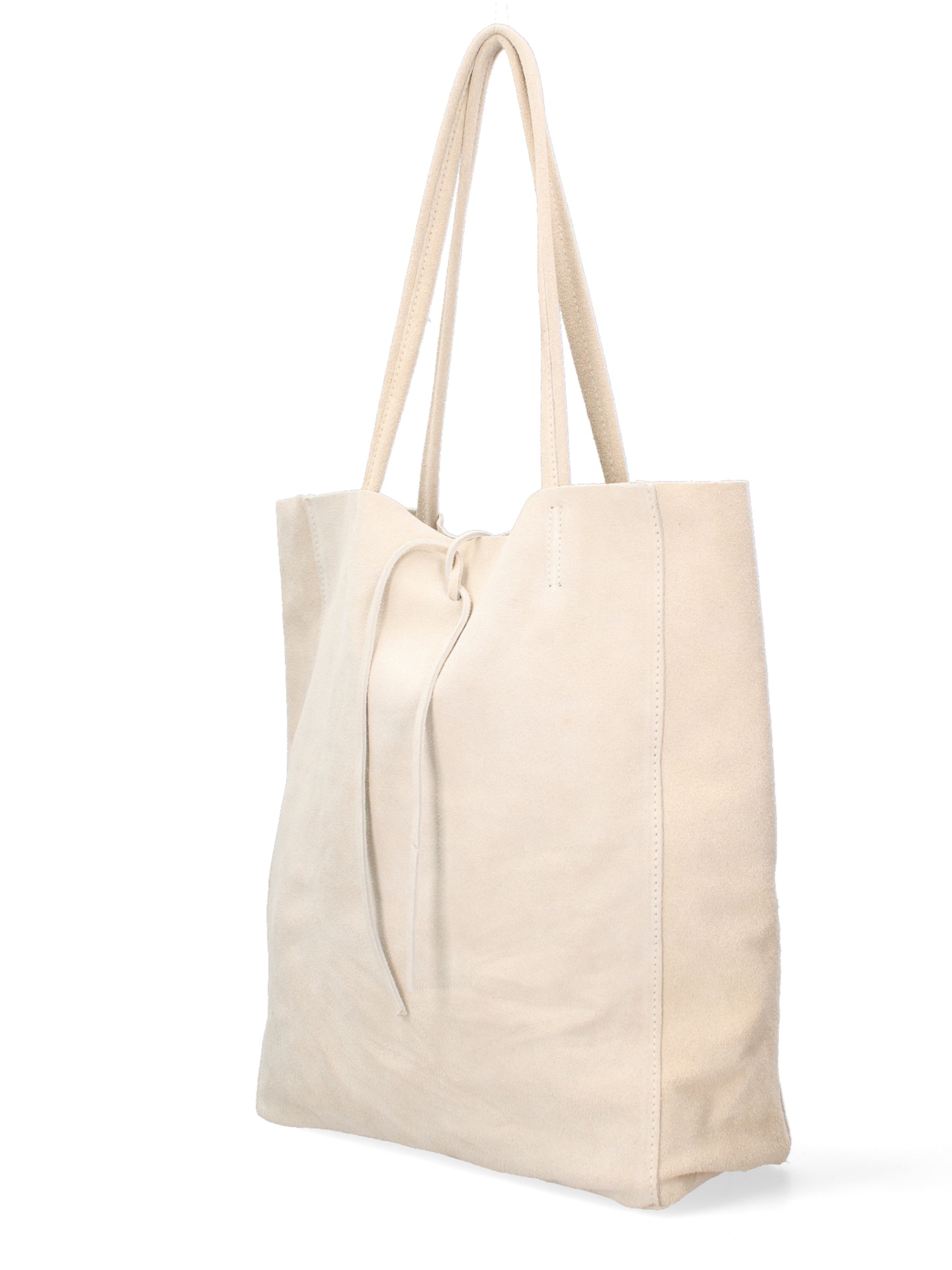 Borsa a spalla di Gave Lux in beige: frontale