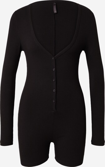 Hunkemöller Pyjama 'Onesie' in de kleur Zwart, Productweergave