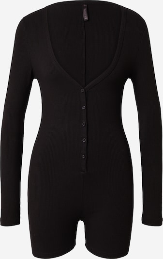 Hunkemöller Pyjama 'Onesie' in de kleur Zwart, Productweergave