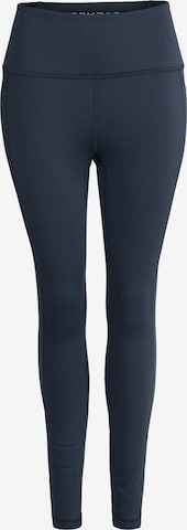 Pantaloni sportivi di Spyder in blu: frontale