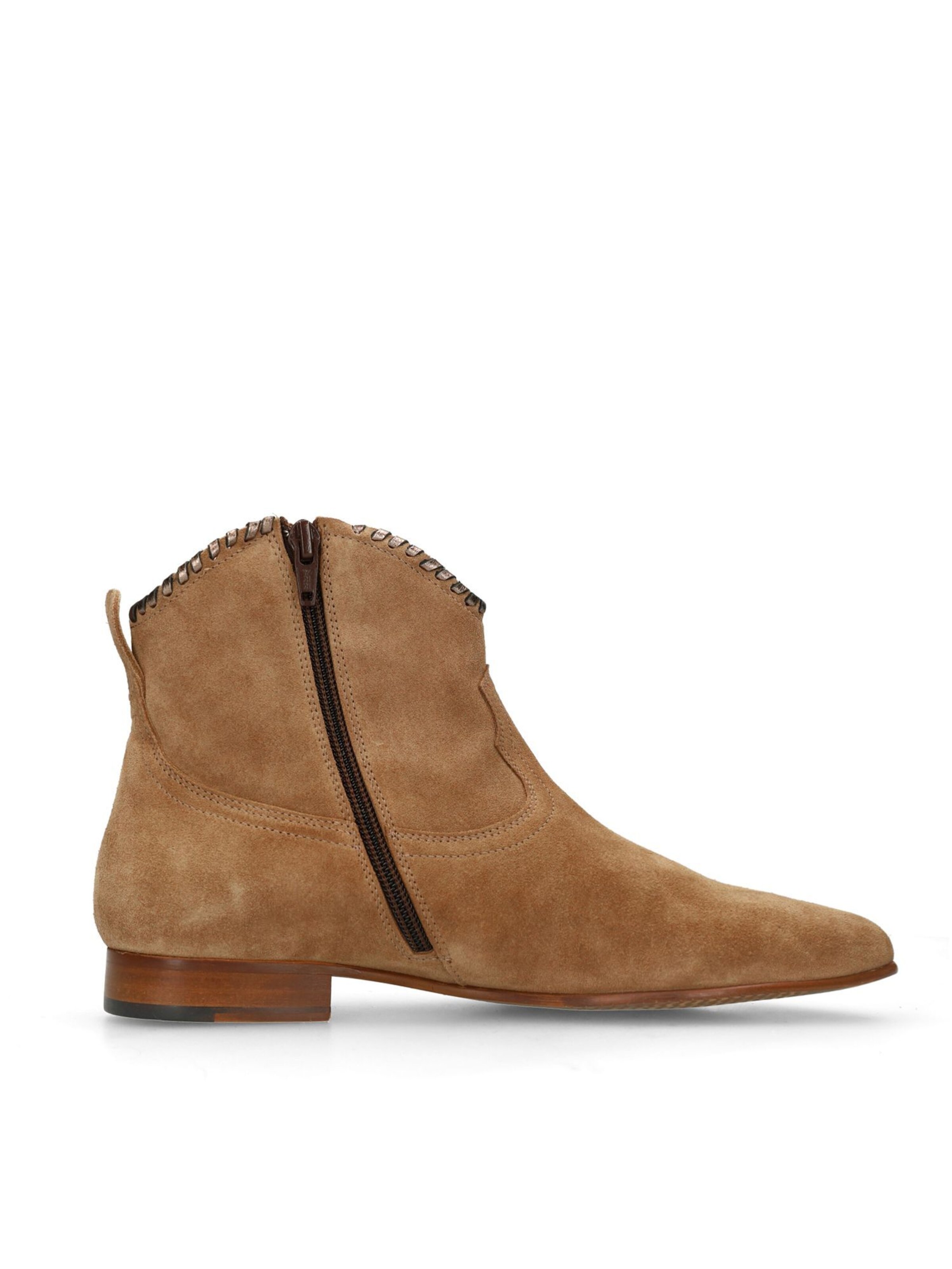 MANFIELD Stiefelette in Braun
