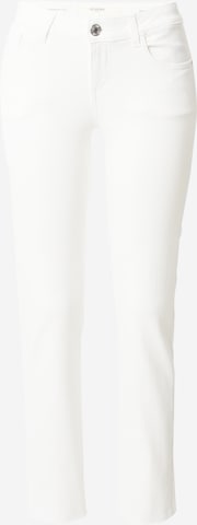 Goldgarn Regular Jeans 'Rosengarten' in White: front