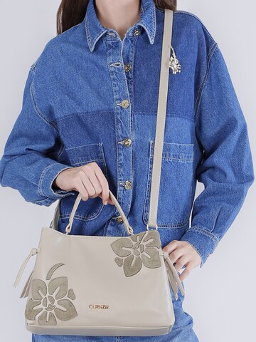 Borsa a mano di CAFè NOIR in beige: frontale