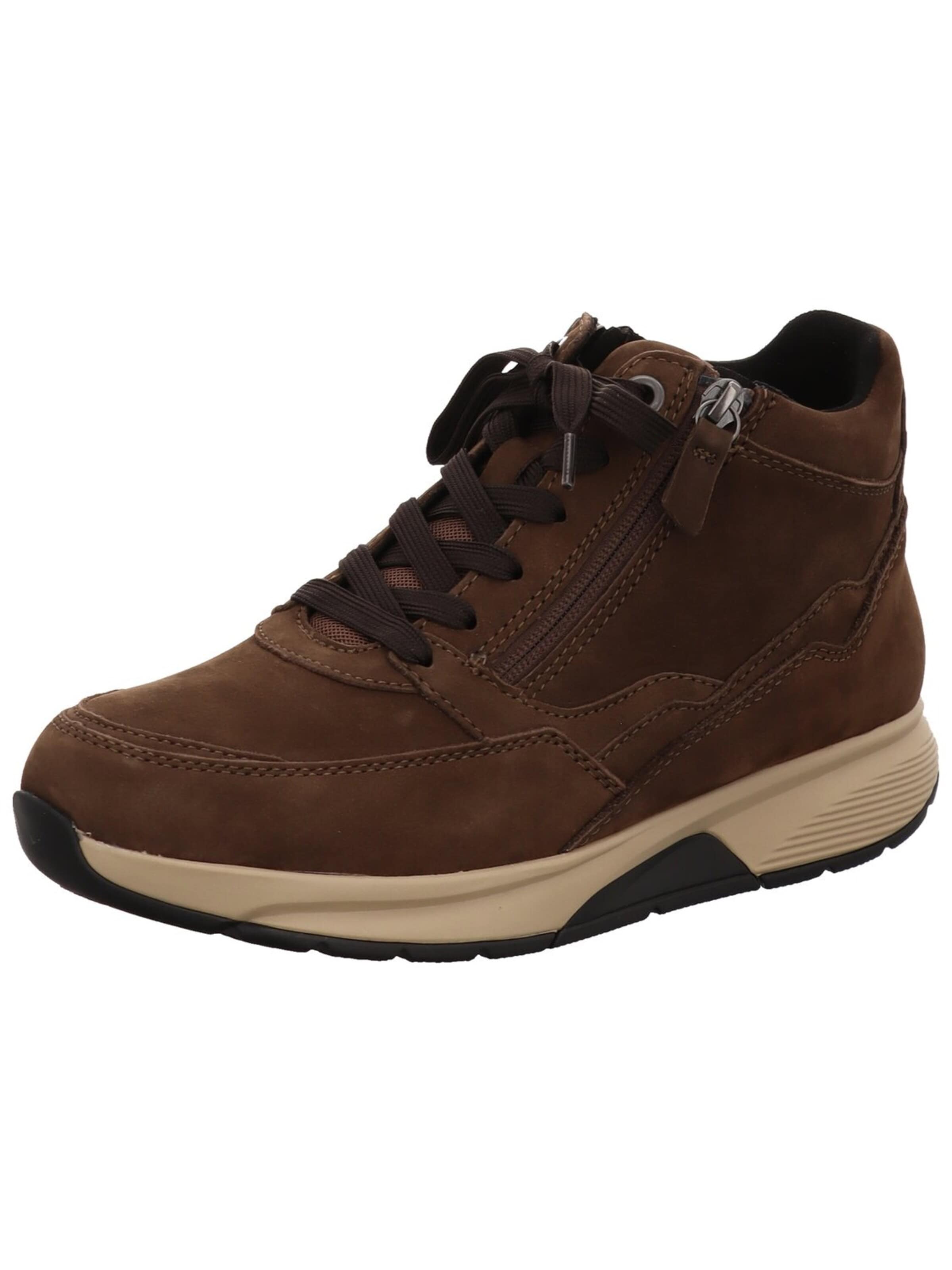 GABOR Sneaker high 'Sneaker High Damen 0804.01.009 Rauleder in braun'‌‌‌‌‌‌‌‌‌ in Braun: Vorderseite