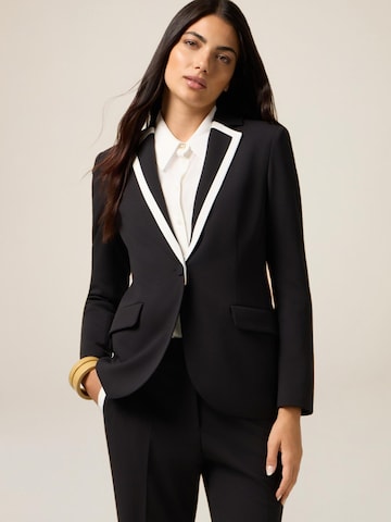 Blazer oltre en noir : devant