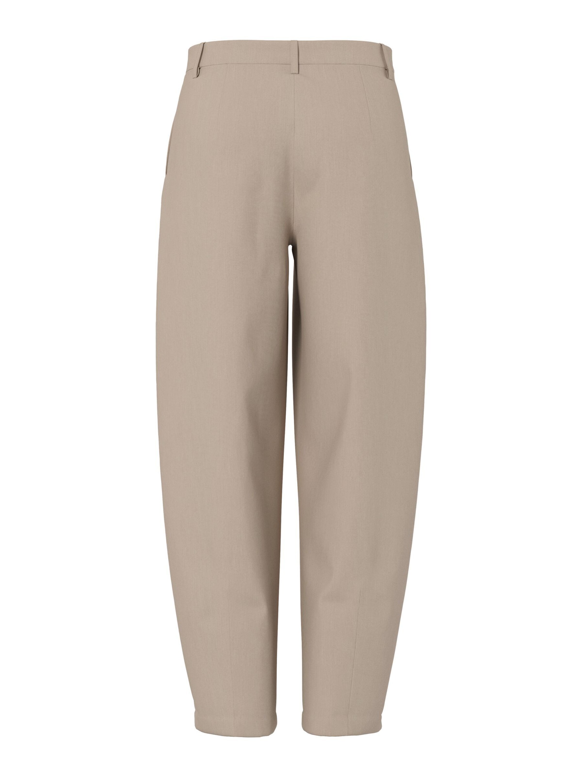 PIECES Tønde Bukser 'PCBosella' i grå