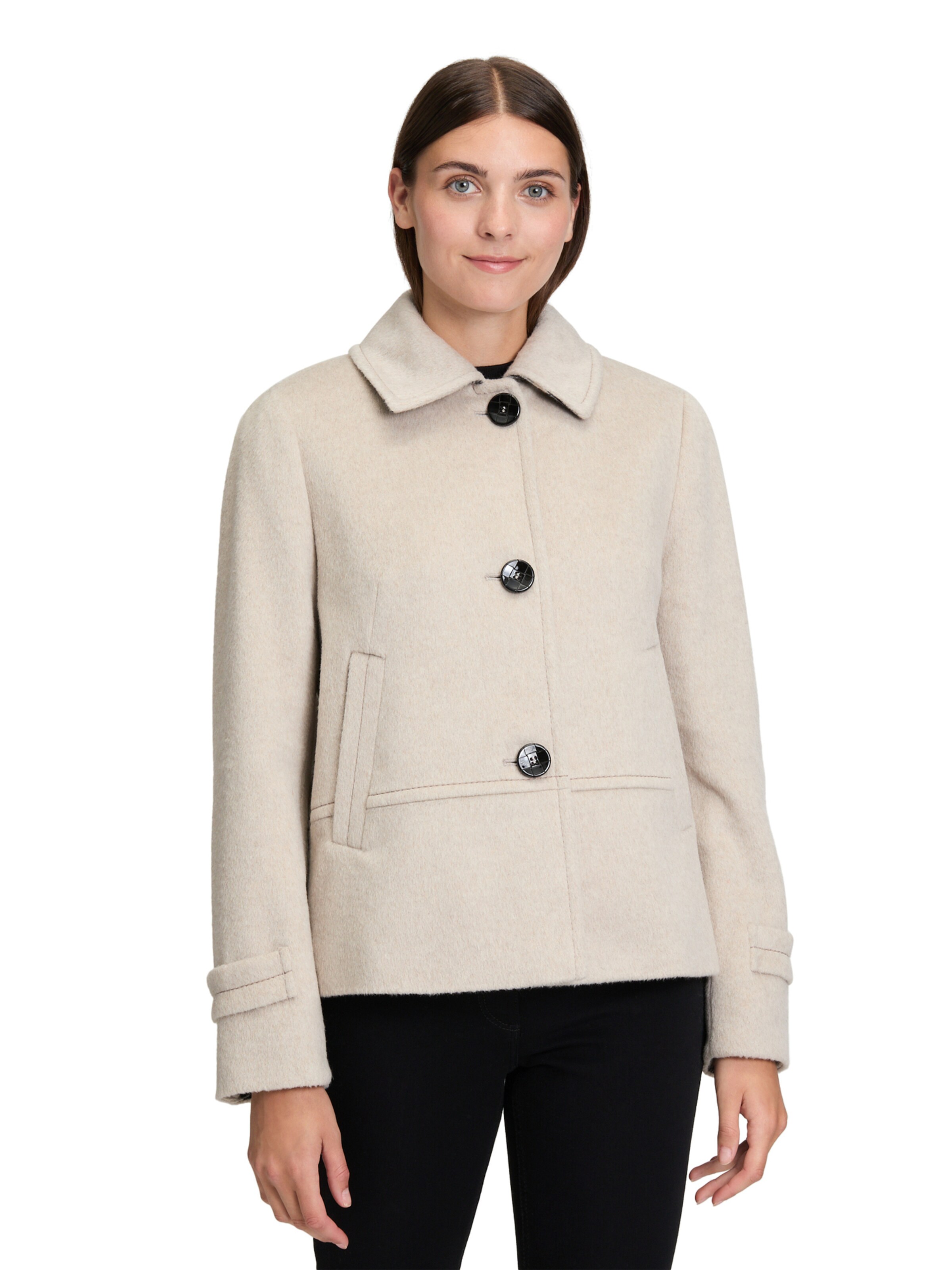 GIL BRET Between-Season Jacket in Beige: front