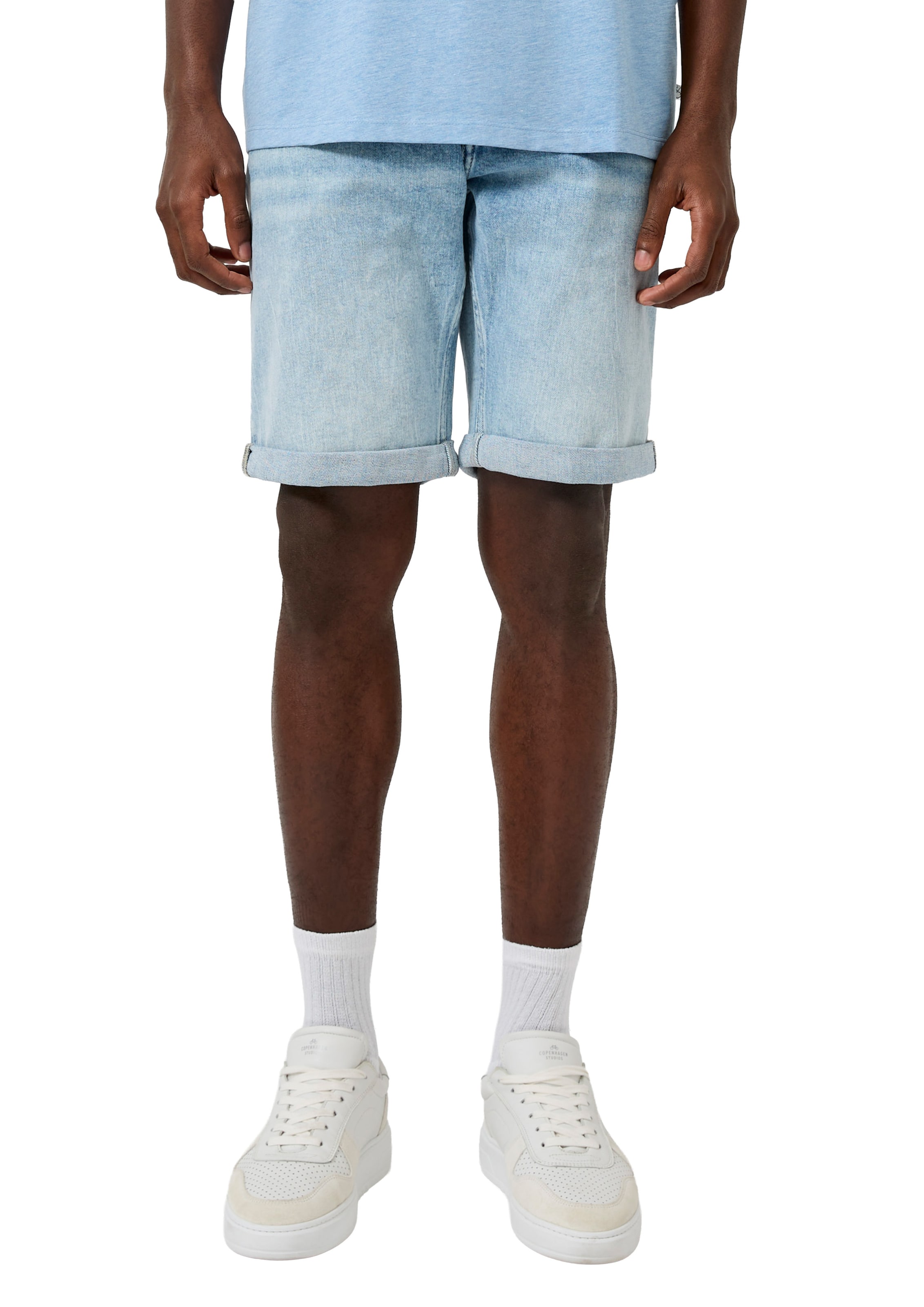 Regular Jean 'John' QS en bleu : devant