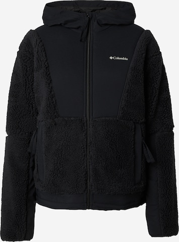 COLUMBIA Funktionsfleecejacke 'Hakatai™' in Schwarz: predná strana