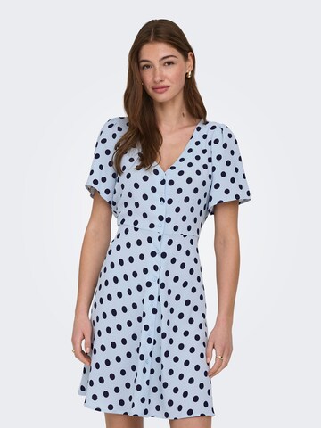 ONLY Dress 'ONLLuca' in Blue: front