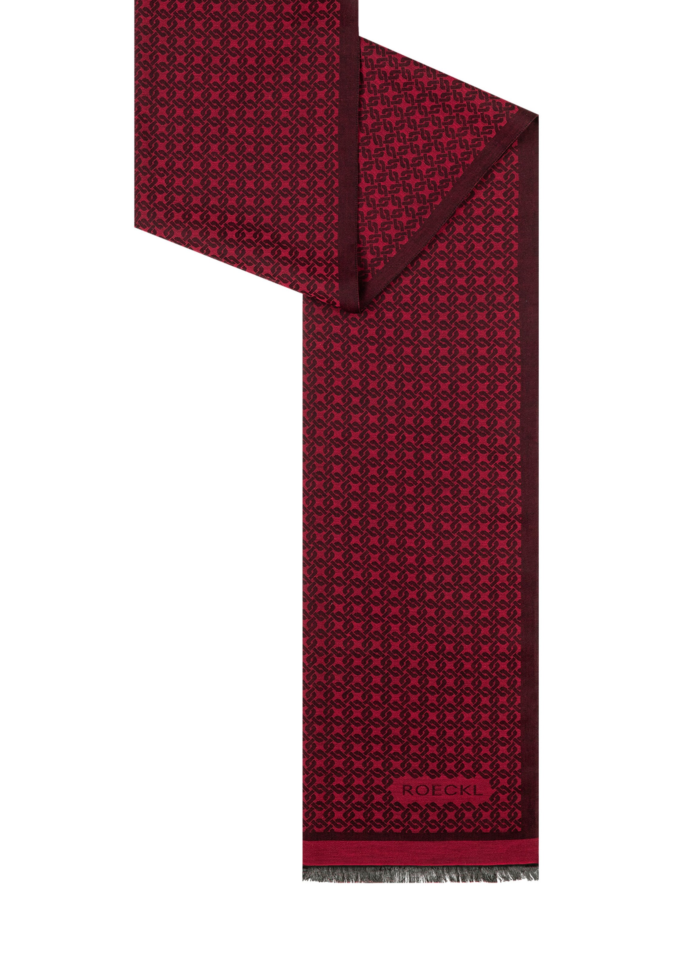 Roeckl Sjaal 'ROPE PATTERN' in Rood