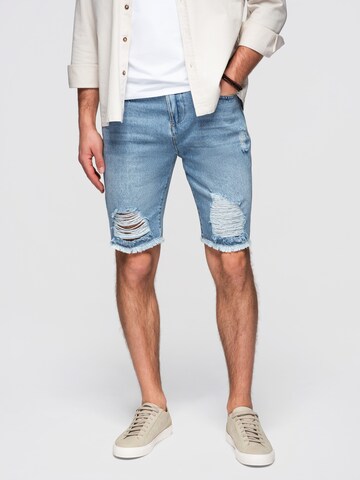 Regular Jeans de la Ombre pe albastru