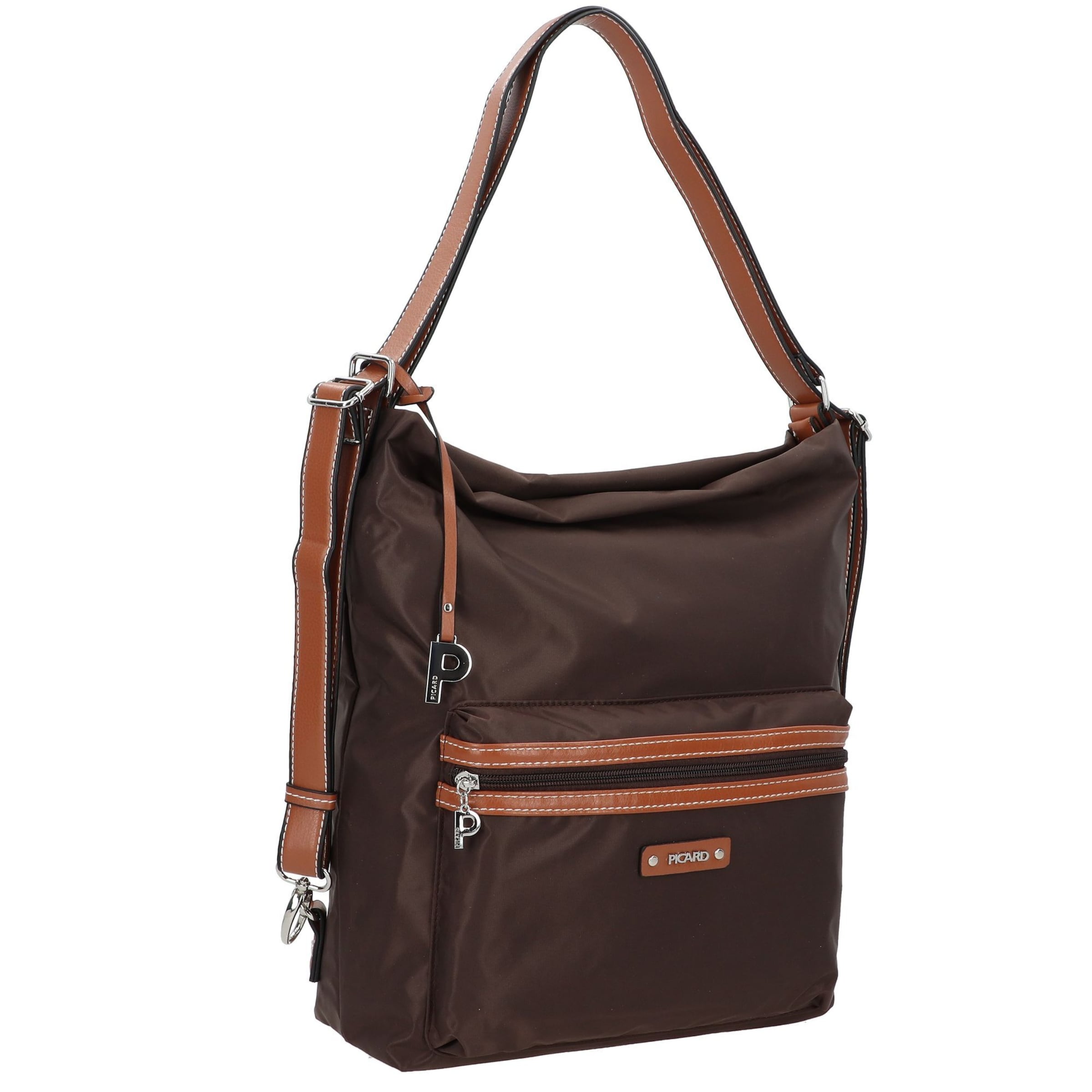 Sac bandoulière Picard en marron