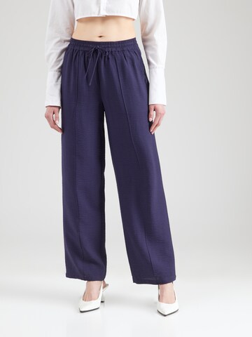 Wide Leg Pantalon 'Doro' ABOUT YOU en bleu : devant