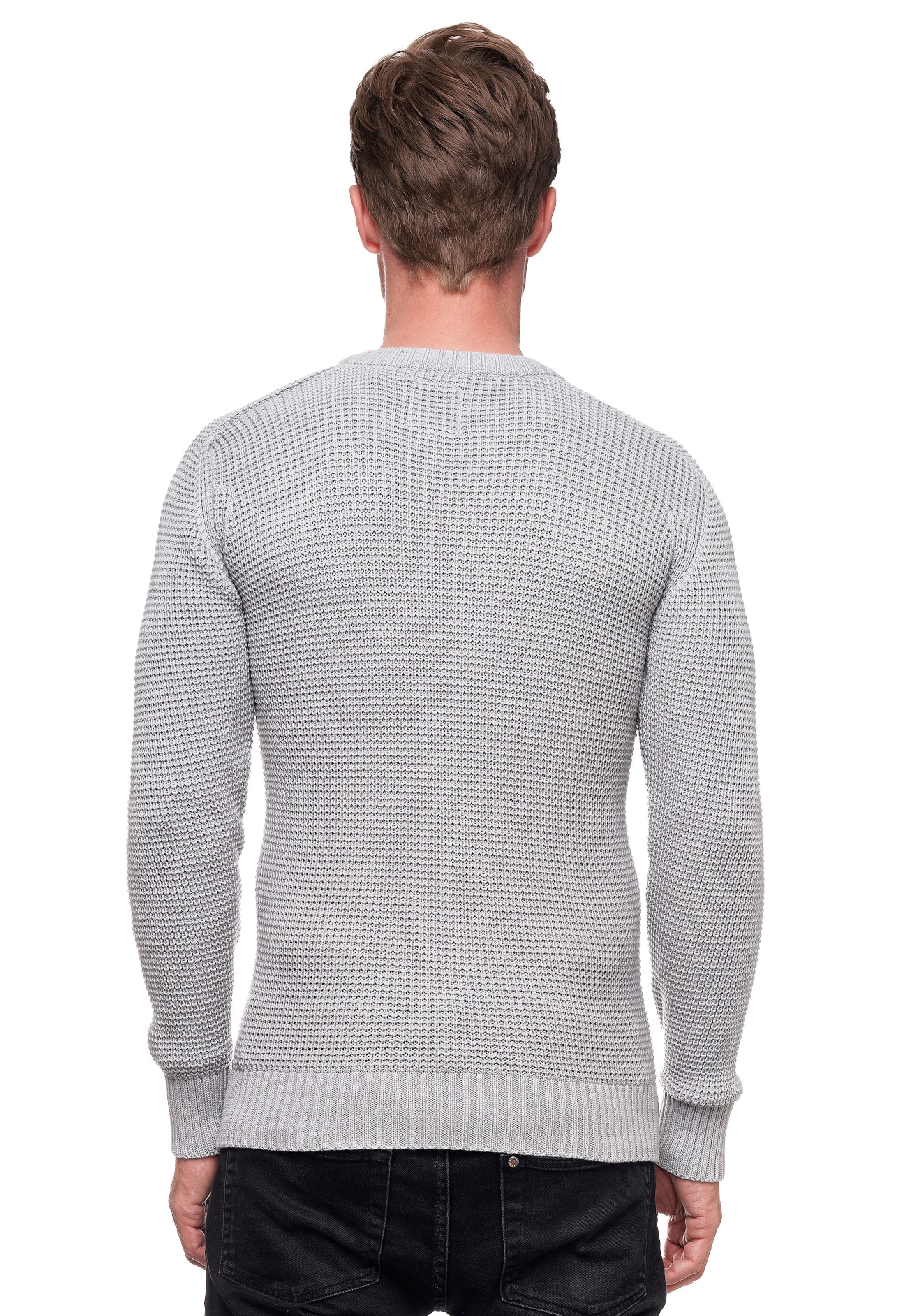 Rusty Neal Pullover in Grau