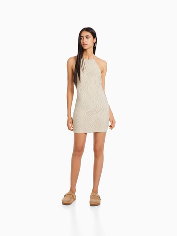 Bershka Zomerjurk in Beige