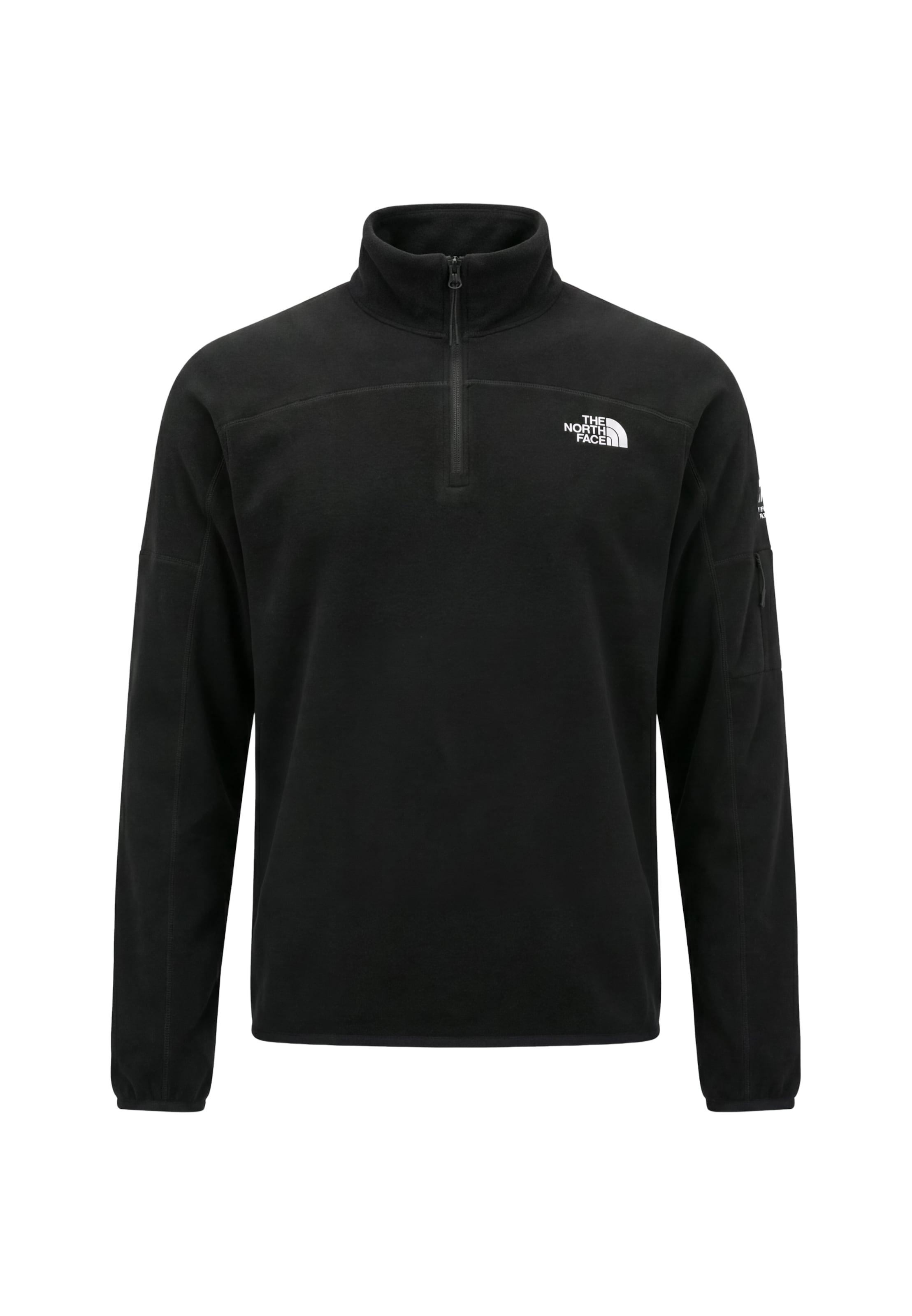 THE NORTH FACE Спортивная кофта 'MOUNTAIN ATHLETICS GLACIER' в Черный: спереди