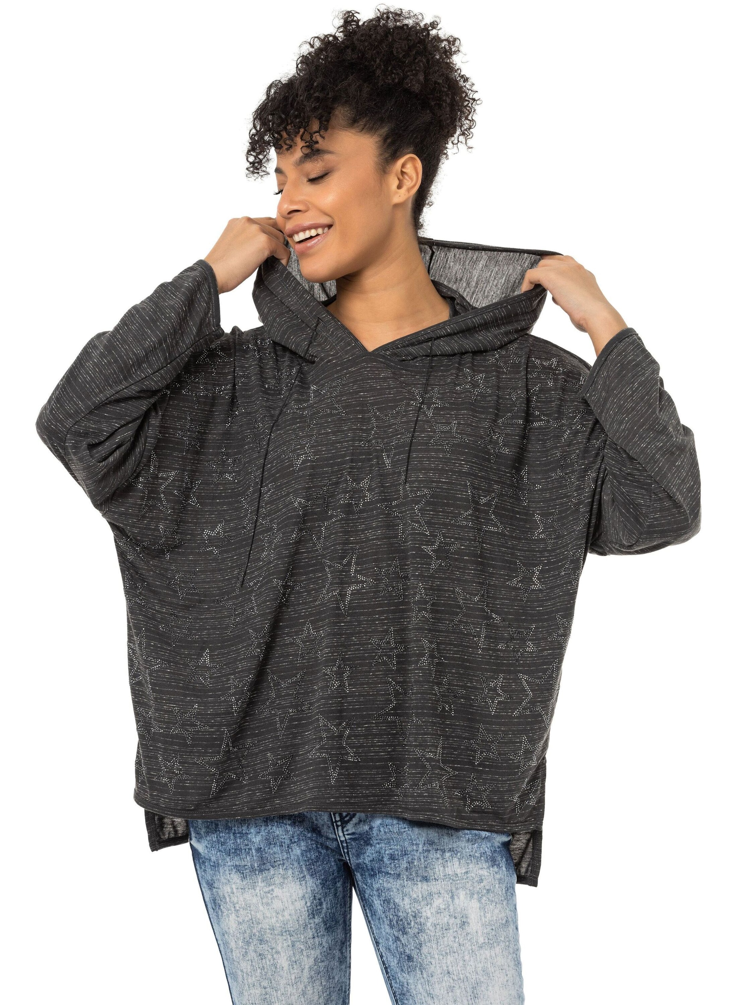 Sweat-shirt CIPO & BAXX en gris