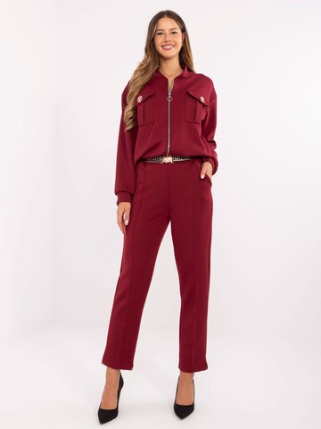 Madnezz House Jumpsuit '9731.49' in Rot: Vorderseite