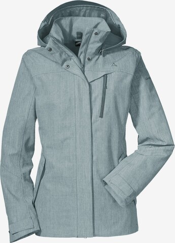 Veste outdoor Schöffel en gris : devant