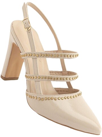 Limoya Slingback pumps 'Mandy' in Beige: front