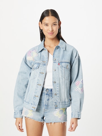 LEVI'S ® Übergangsjacke '90s Trucker' in Blau: predná strana