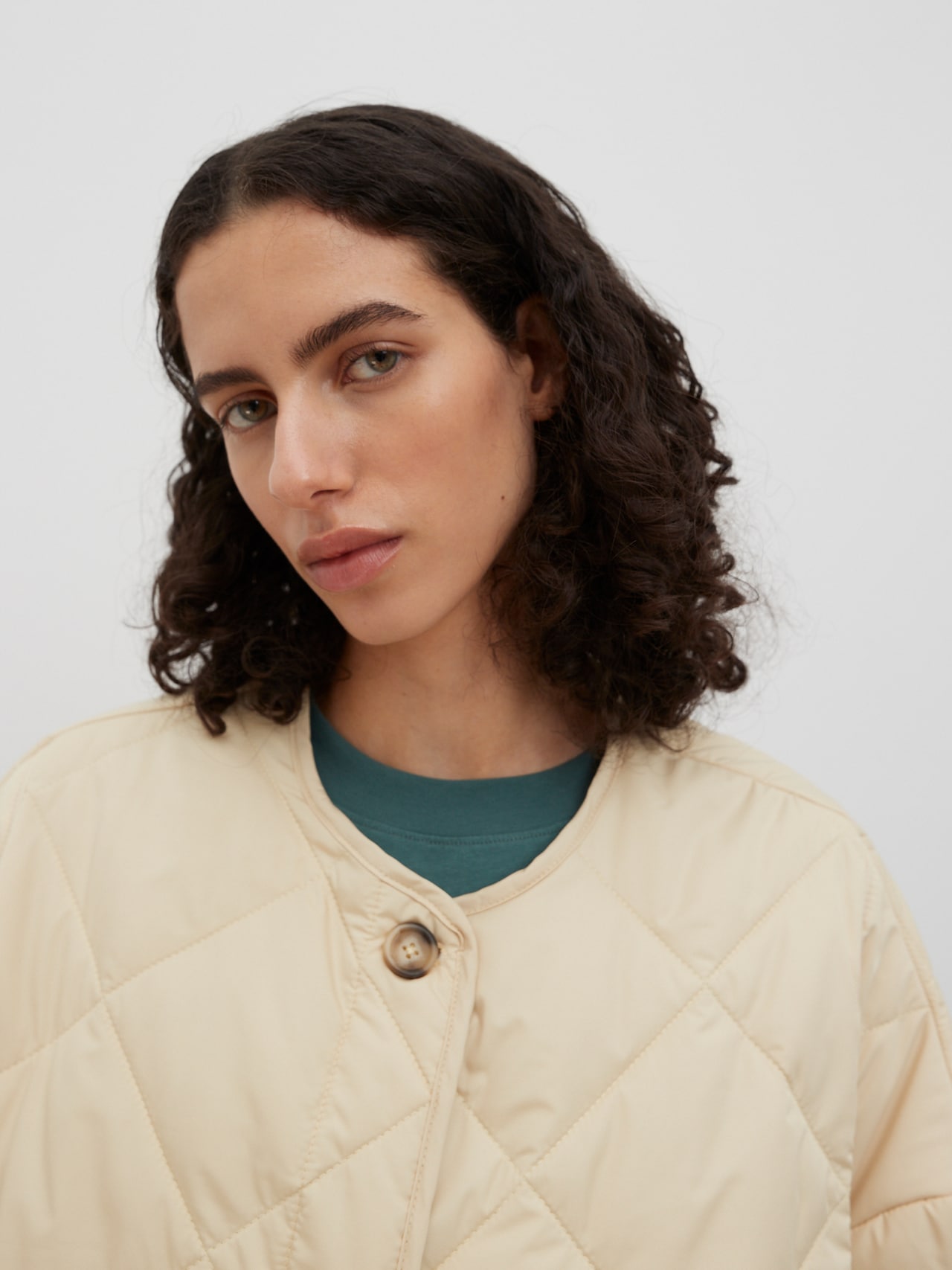 EDITED Produkte Jacke 'Inas' pastellgelb