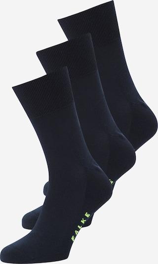 FALKE Čarape u mornarsko plava / limeta zelena, Pregled proizvoda
