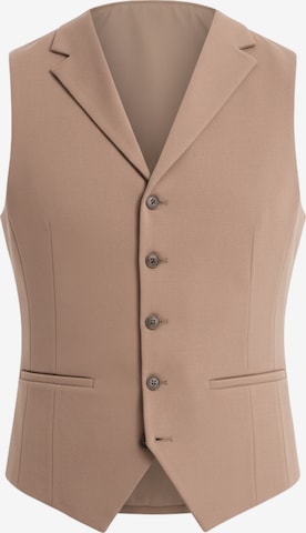 Ombre Gilet 'OM-BLZV-0145' in Beige: voorkant