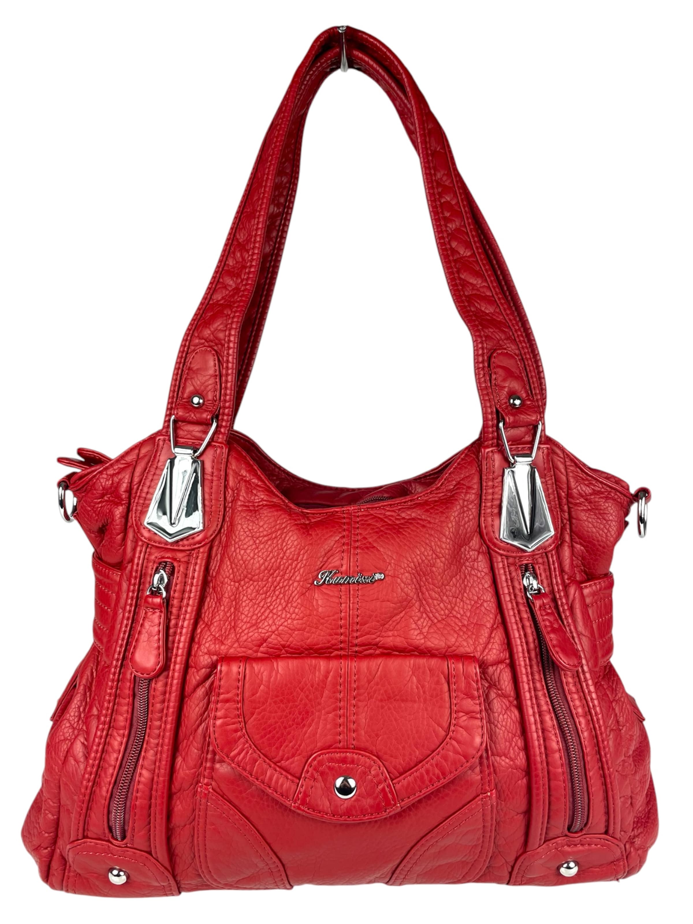 Kumixi - Bolso de hombro en rojo