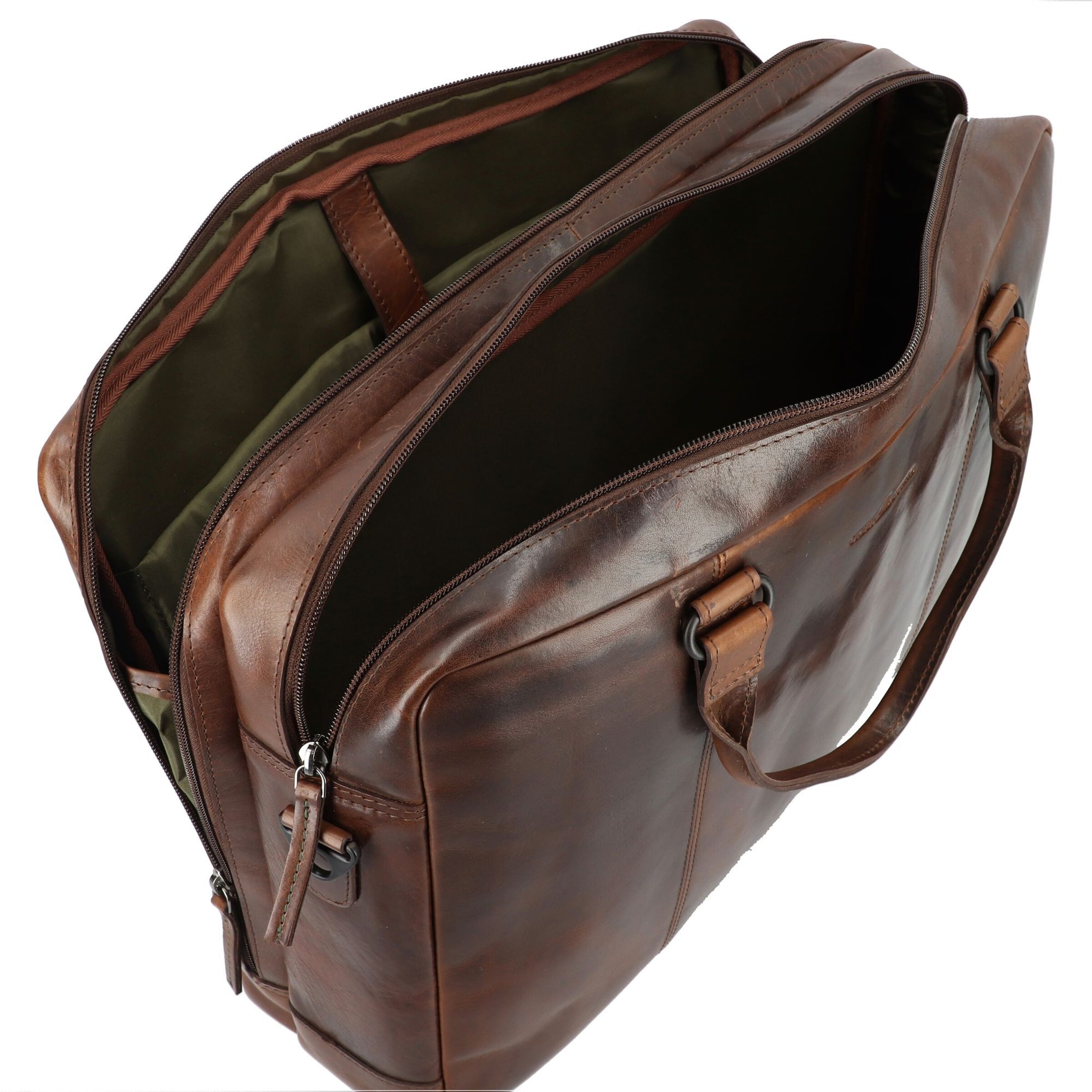 Porte-documents 'Newport' GREENBURRY en marron