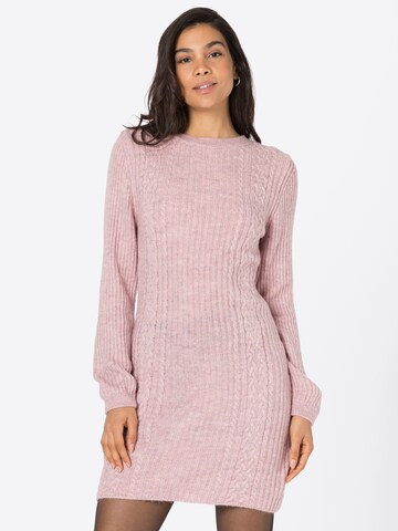 ABOUT YOU - Vestido de malha 'Daline' em rosa: frente