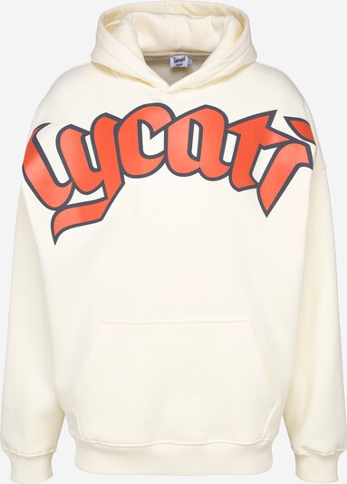 LYCATI exclusive for ABOUT YOU Sweat-shirt 'Frosty Lycati' en crème, Vue avec produit