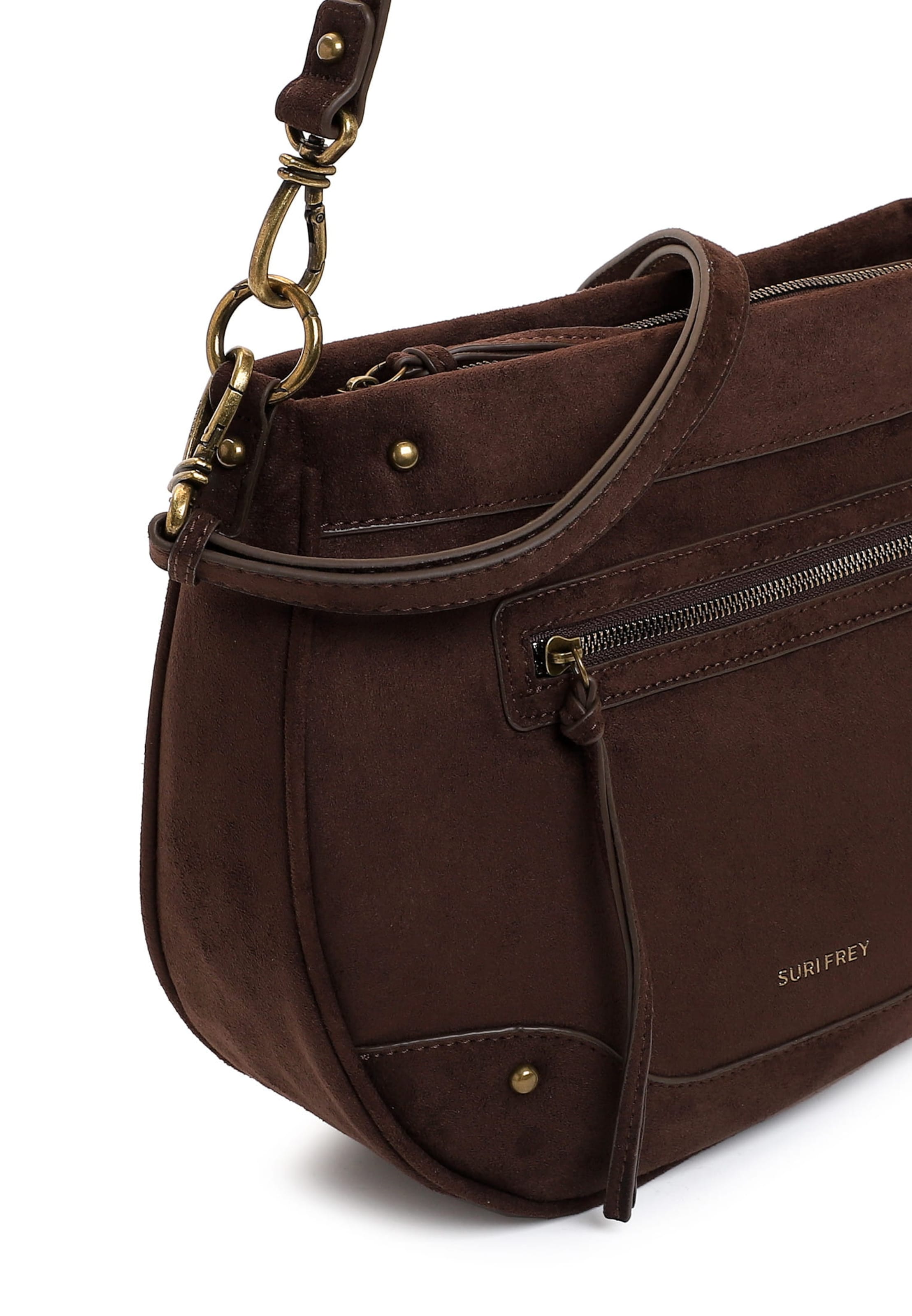 Poche ventrale Suri Frey en marron
