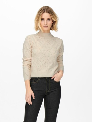 JDY Pullover in Beige: predná strana