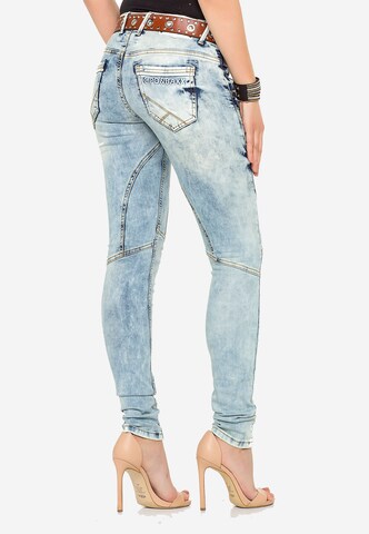 CIPO & BAXX Skinny Jeans 'Quiet' in Blauw