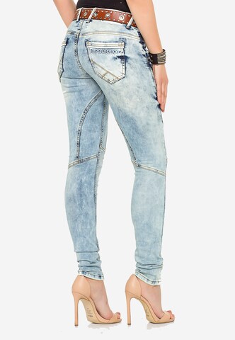 CIPO & BAXX Skinny Jeans 'Quiet' in Blau