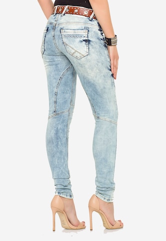 CIPO & BAXX Skinny Jeans 'Quiet' in Blau