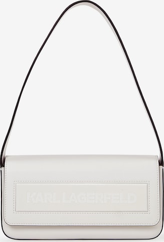 Karl Lagerfeld Skulderveske i hvit: forside