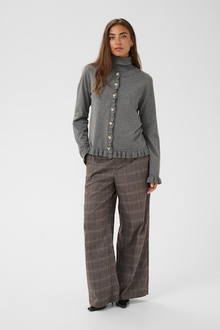 CULTURE Gebreid vest 'Clare ' in Grijs