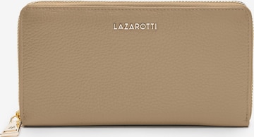 Lazarotti Portemonnaie 'Bologna' in Beige: Vorderseite