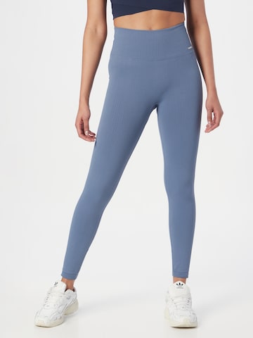 aim'n Skinny Sportbroek in Blauw: voorkant