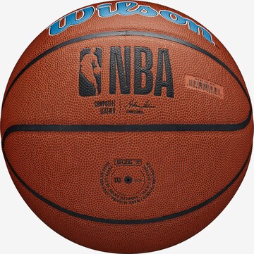 Balle 'NBA Team Alliance Minnesota Timberwolves' WILSON en marron