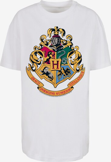 Maglietta 'Harry Potter Hogwarts' F4NT4STIC di colore smeraldo / arancione / nero / bianco, Visualizzazione prodotti