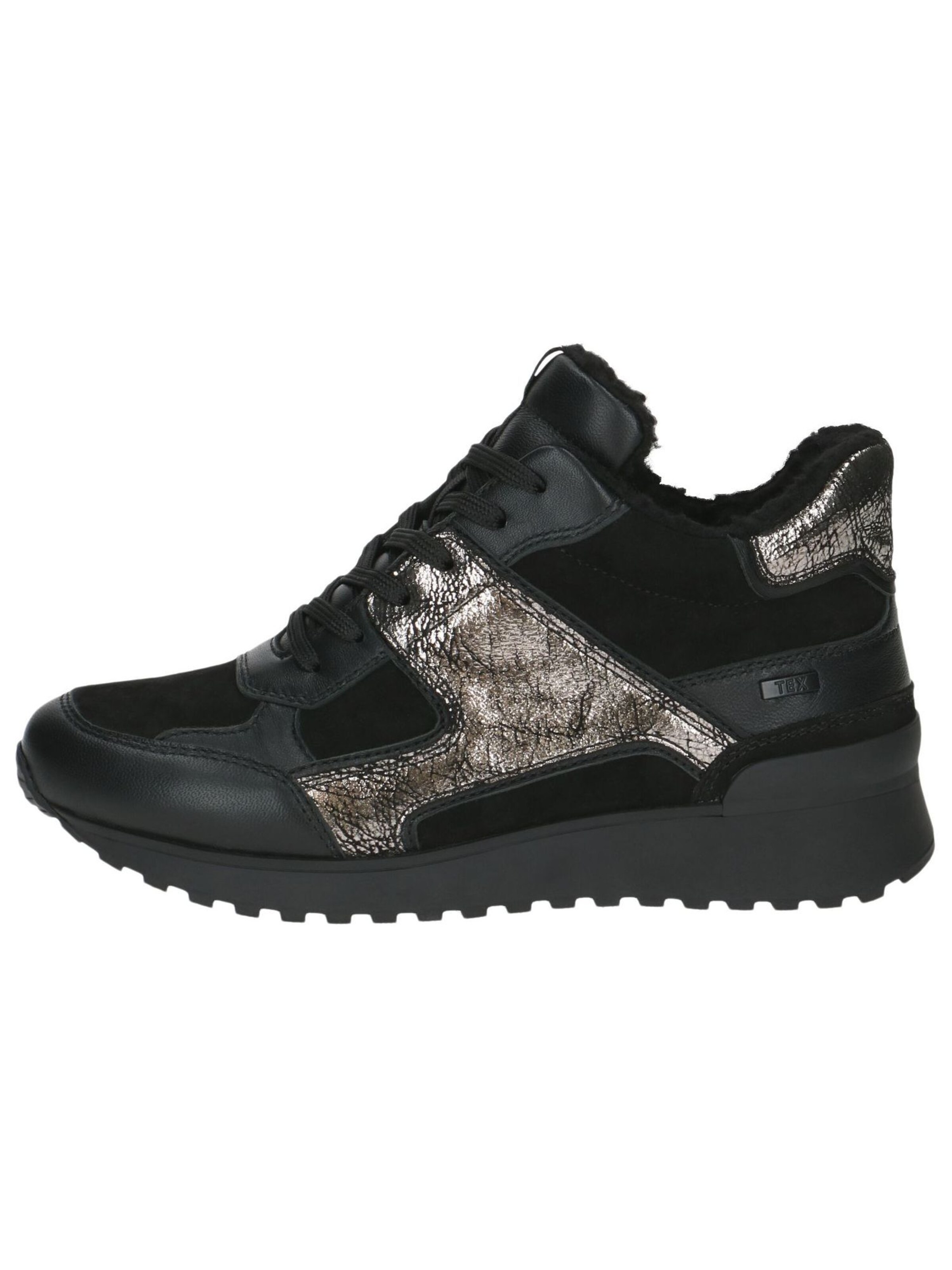 CAPRICE Sneaker in Schwarz