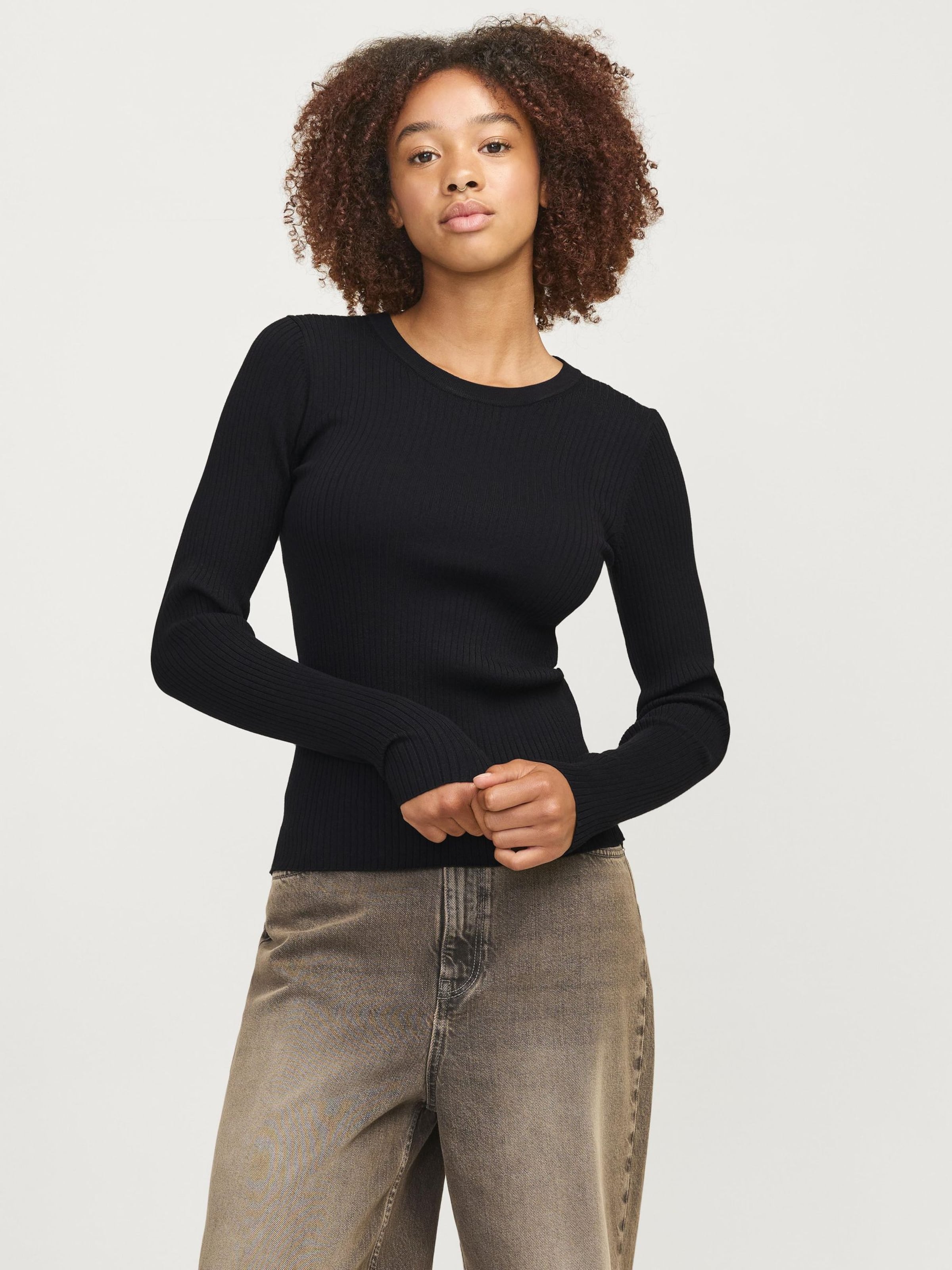 JJXX Sweater 'JXJodi' in Black | ABOUT YOU