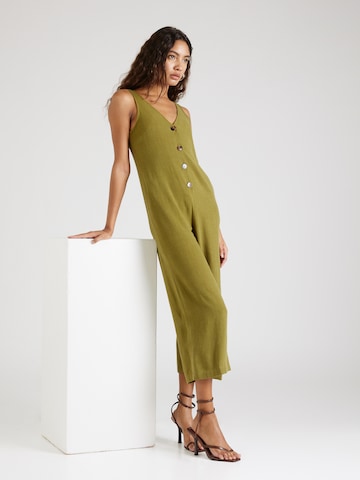 TOPSHOP Jumpsuit in Green: front