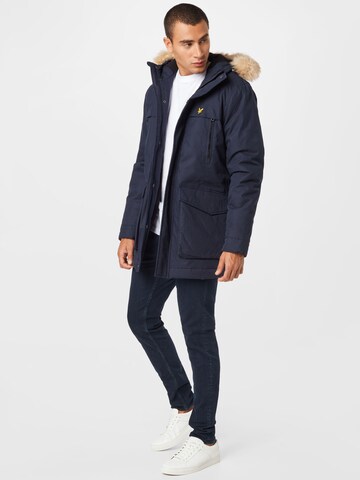 Lyle & Scott Zimní parka – modrá